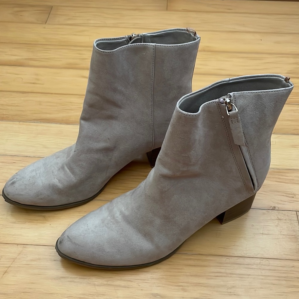 Old Navy Faux Suede Ankle Boots